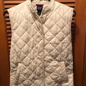Women's Quilted Gap Vest (Large)